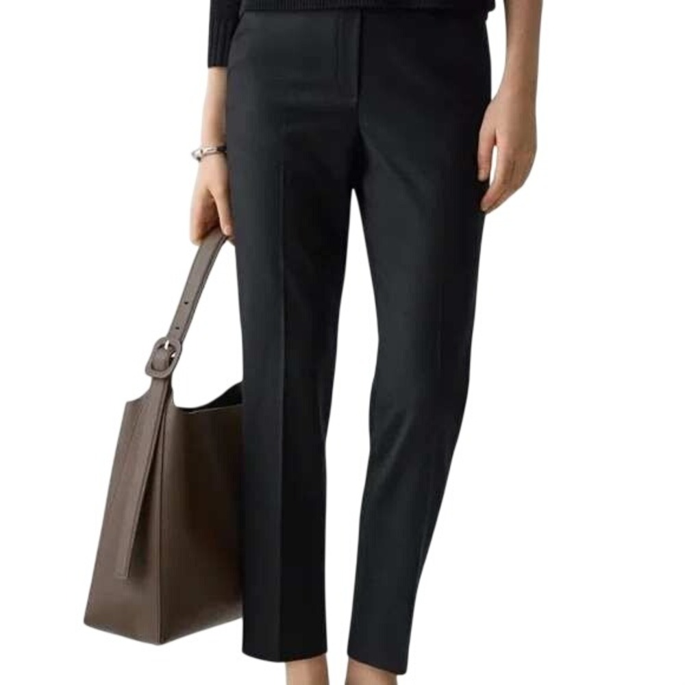 Theory Louise Urban Black Tailored Dress Pants Women's Size 4